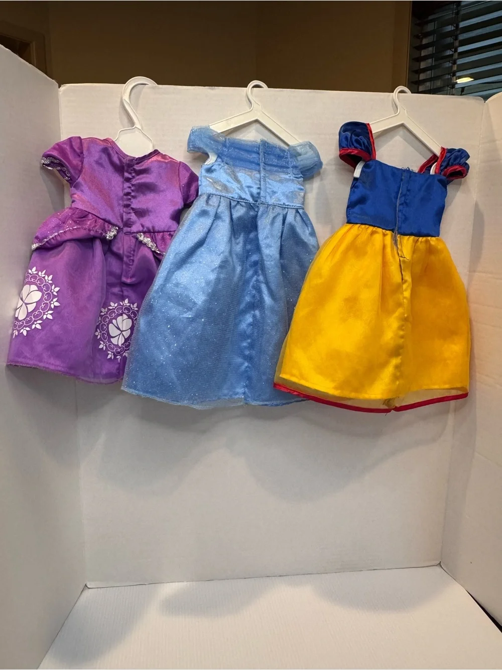 18” doll American Girl Doll Disney Princess dresses (3)